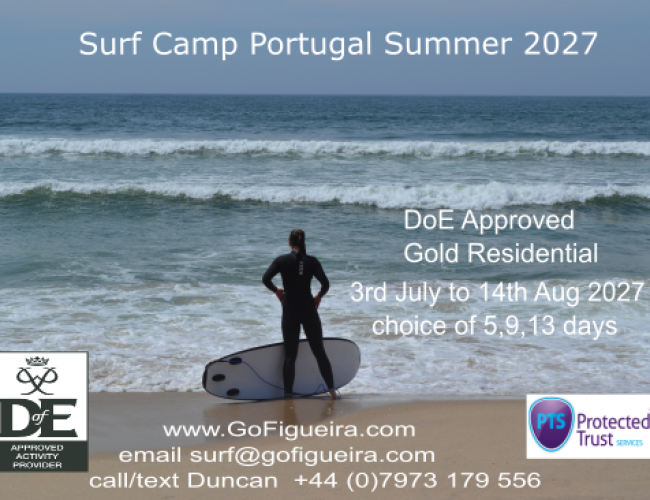 260922 DofE Surfing Summer 2027